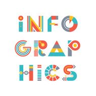 Infographics - Word Logo Sign in Flat Style