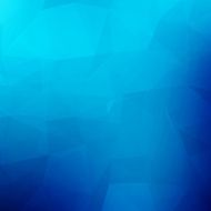 Abstract blue geometric background with triangles