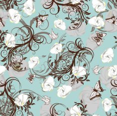 Seamless Floral Pattern N915