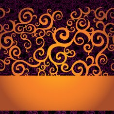 Vintage seamless border in Eastern style N4