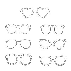 Collection of eye wear