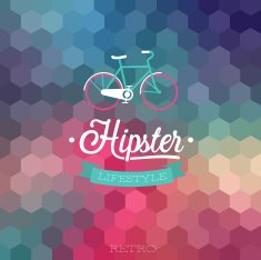 Hipster background N45