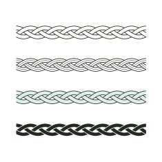 Rope knot-Decorative edge