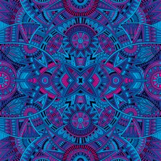 Abstract vector tribal ethnic pattern N26