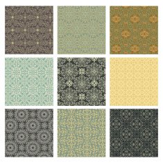 Vintage seamless patterns N4