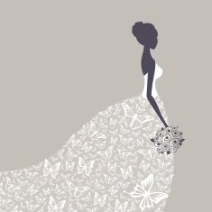 Vector Beautiful Bride N14