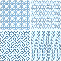 Seamless backgrounds of Chinese style N15