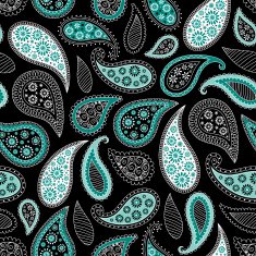 Repeating seamless Paisley Pattern N2
