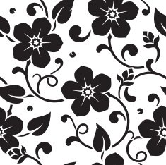 Seamless floral wallpaper N51