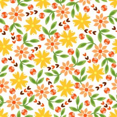 Floral Pattern N542