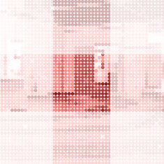 abstract color polka dot background for design