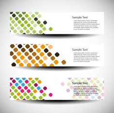 Three Abstract Header Designs N5