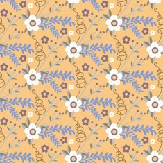 Cute floral seamless pattern background N56