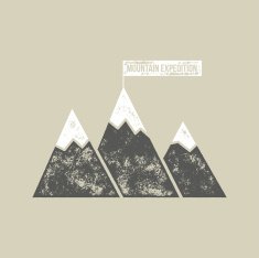Mountain Expedition T-Shirt Vector Design N3