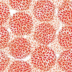 Vector seamless pattern Modern floral texture N2