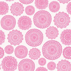 Lacy doilies seamless pattern