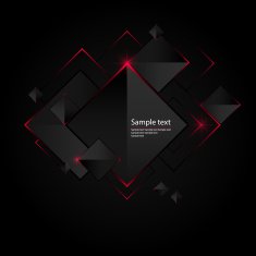Geometrical vector background with black N4
