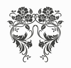 Flower motif N9