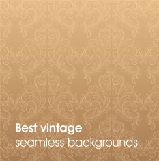 Floral Retro Background for Vintage Design N1571