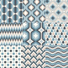 seamless retro pattern N27