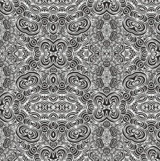 Seamless decorative pattern in celtic style