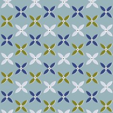Quatrefoil pattern