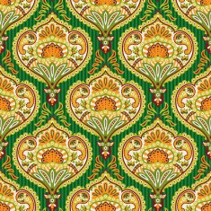Oriental seamless paisley wallpaper pattern N2