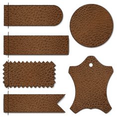 Leather labels set N2
