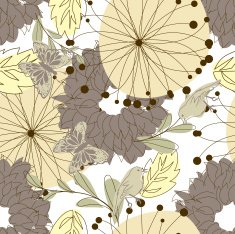 Seamless Floral Pattern N921