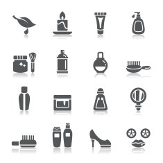 Beauty and Cosmetic Icons N11