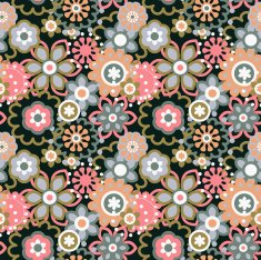 floral seamless pattern N364