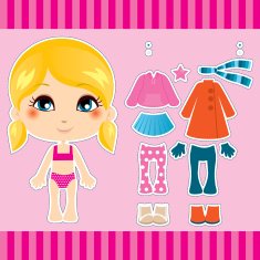 Blonde fashion girl N2