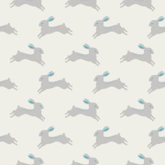 seamless rabbits pattern N11