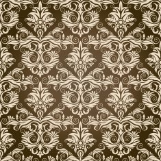 Seamless damask wallpaper N52