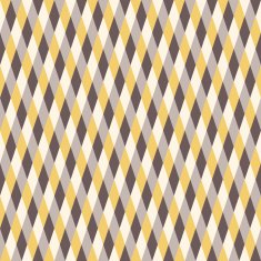 Seamless Warm Color Pattern Rhombus Background