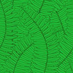 Beautiful seamless background with fern leaves