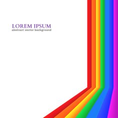 Abstract Rainbow Background Vector Illustration N3