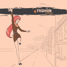 Urban fashion City and people N19