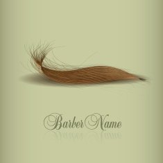hair logo for your design vector illustration