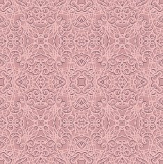 Seamless laced salient pattern