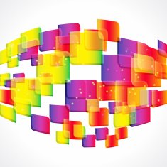 Multicolor abstract bright background N7