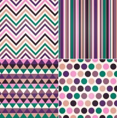 Seamless Geometric Pattern N167
