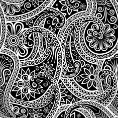 seamless pattern with paisley N27