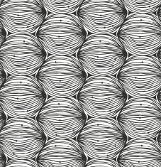 Black and white abstract linear pattern