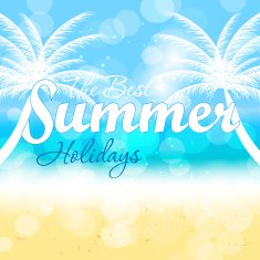 Summer holidays vector background N11
