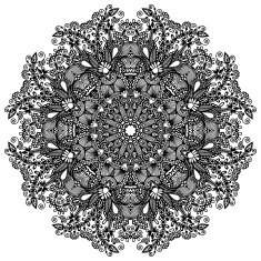 Circle ornament N30