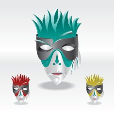 carnival mask N16