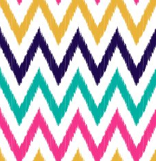 seamless scribble zig zag fabric pattern N7