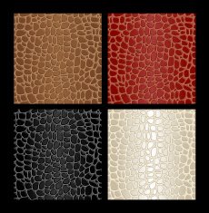 Seamless reptile skin patterns