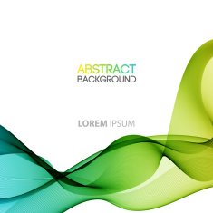 Abstract curved lines background Template brochure design N196